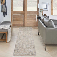 Pheobe Beige Washable Area Rug
