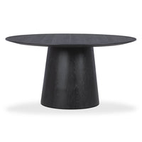 Sammi Round Oak Dining Table (2 Sizes Available 41"-60")