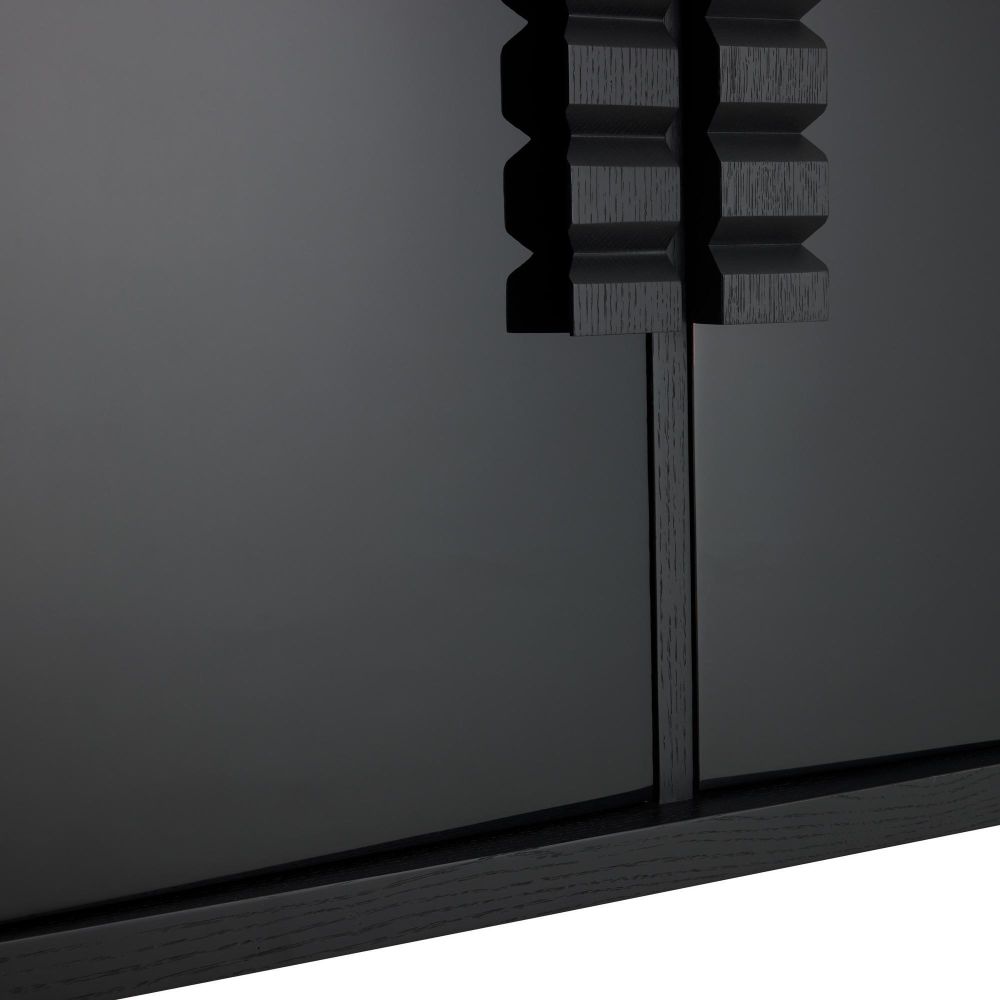 Jericho 48" Ebony High Gloss Cabinet