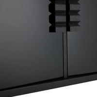 Jericho 48" Ebony High Gloss Cabinet