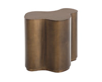 Boise Antique Brass & Bronze Iron Accent Table (2 Sizes Available)