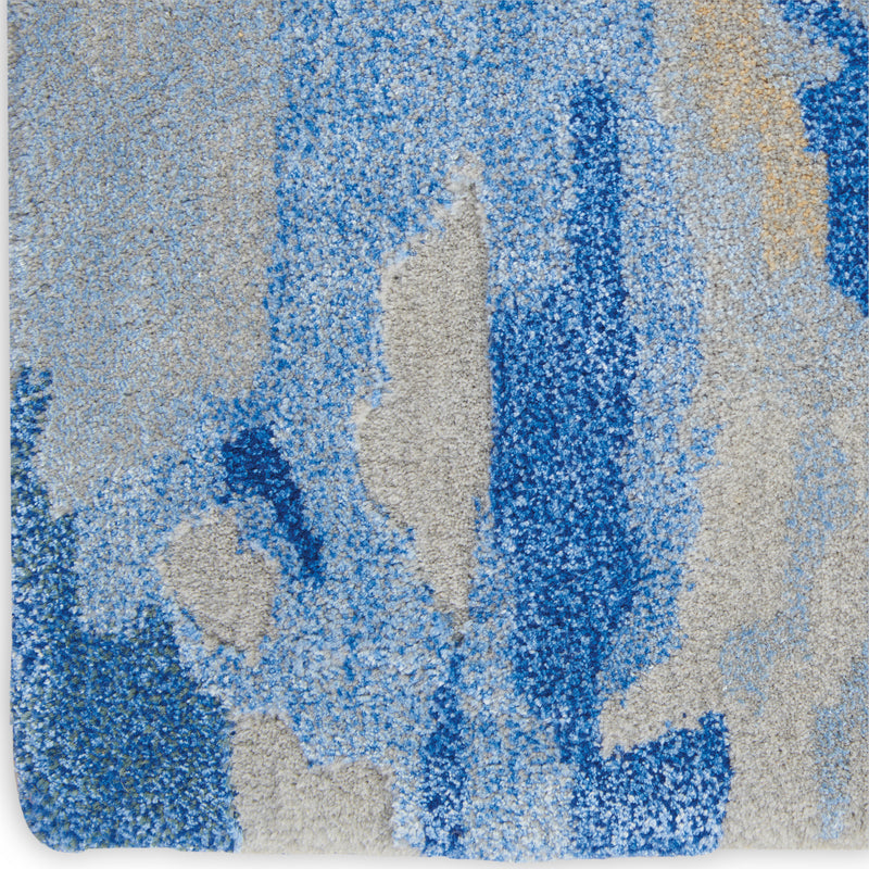 Vivid Grey/Multicolour Area Rug