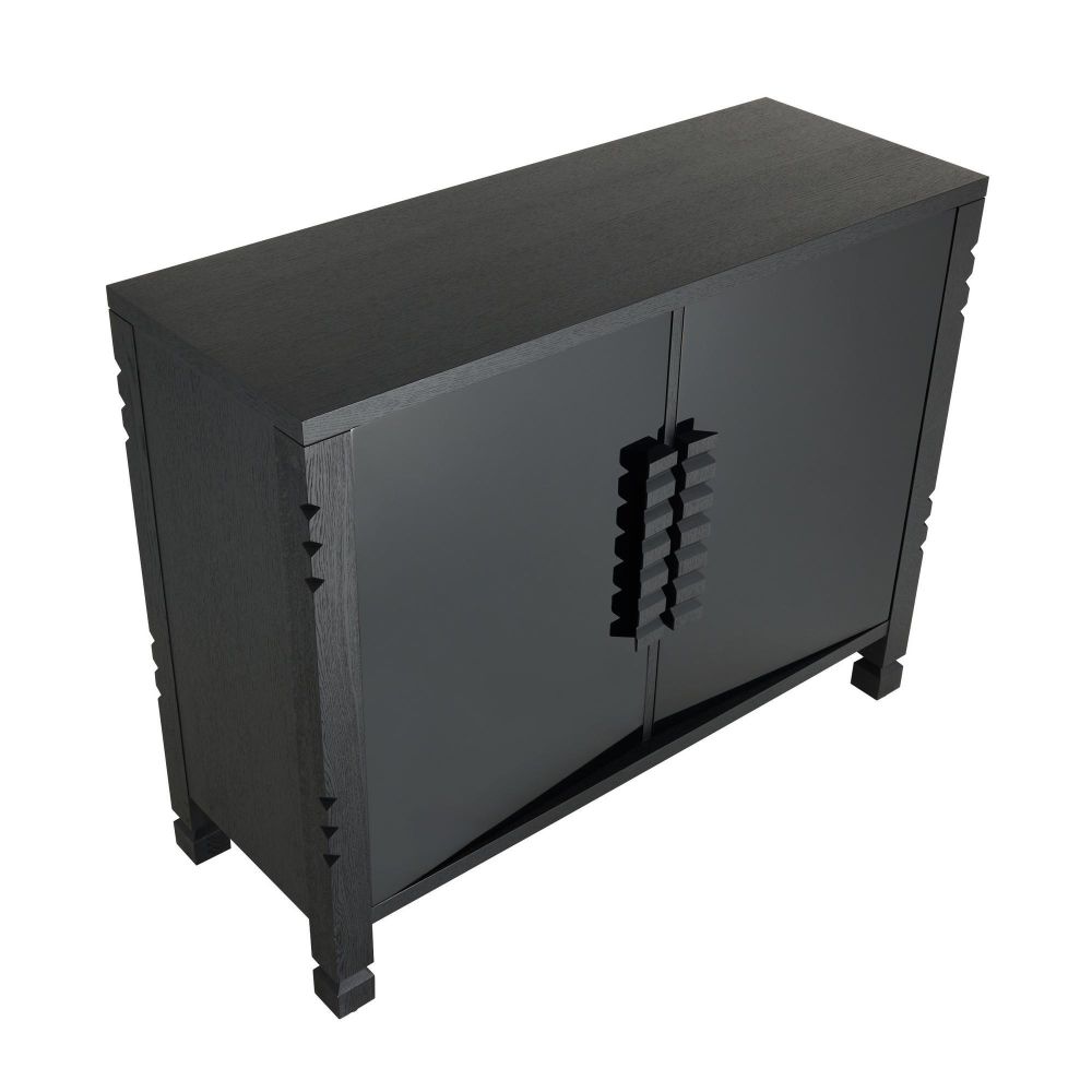 Jericho 48" Ebony High Gloss Cabinet
