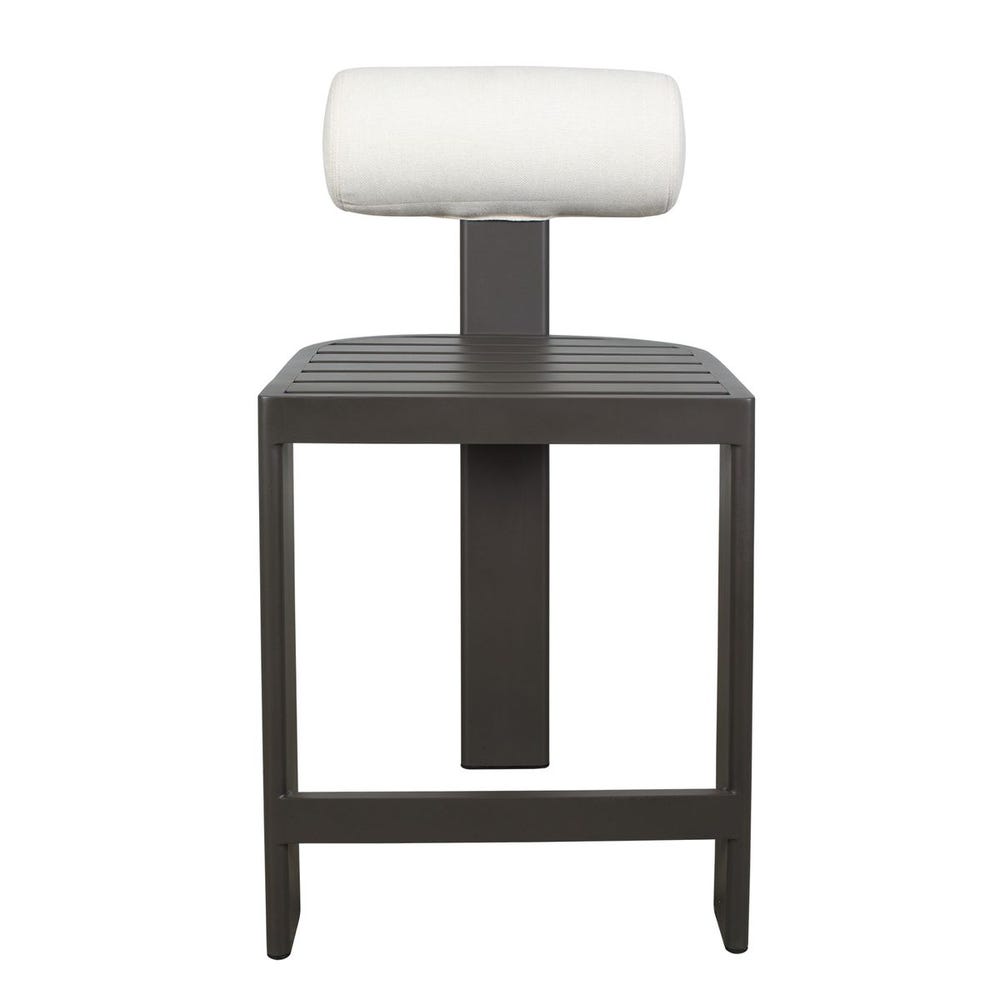 Verah White Outdoor Counter Stool