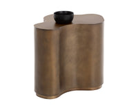 Boise Antique Brass & Bronze Iron Accent Table (2 Sizes Available)