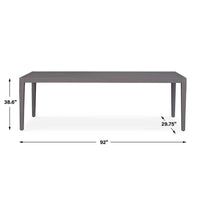 Palisades 92" Indoor-Outdoor Dining Table