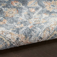 Pheobe Grey & Gold Washable Area Rug