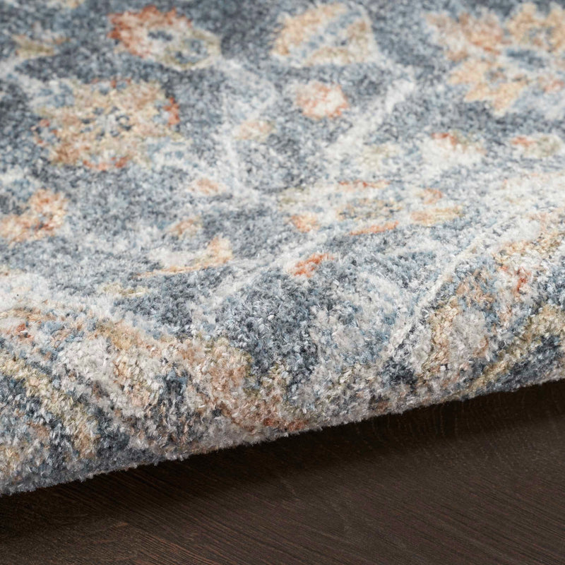 Pheobe Grey & Gold Washable Area Rug