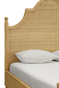 Fleur Rattan Bed