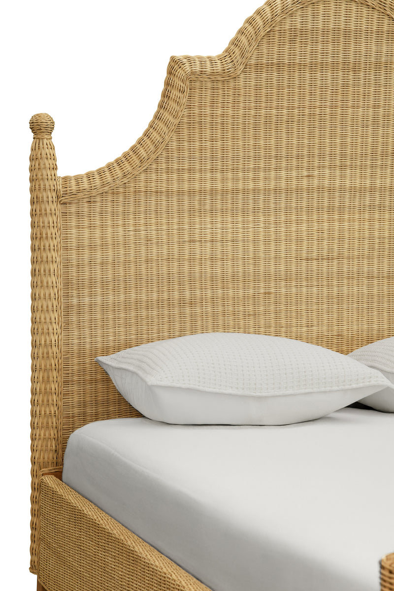 Fleur Rattan Bed