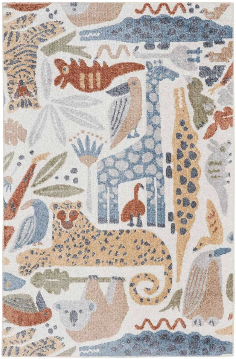 Safari Neutral Area Rug
