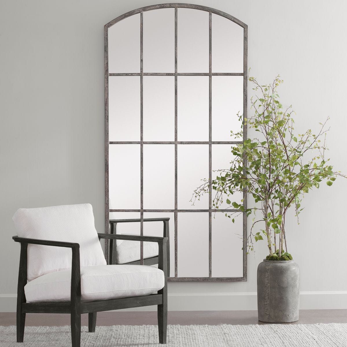 Yoma 72" River Birch Tree In Aged Stone
