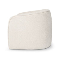 Vinita Cream Boucle Accent Chair