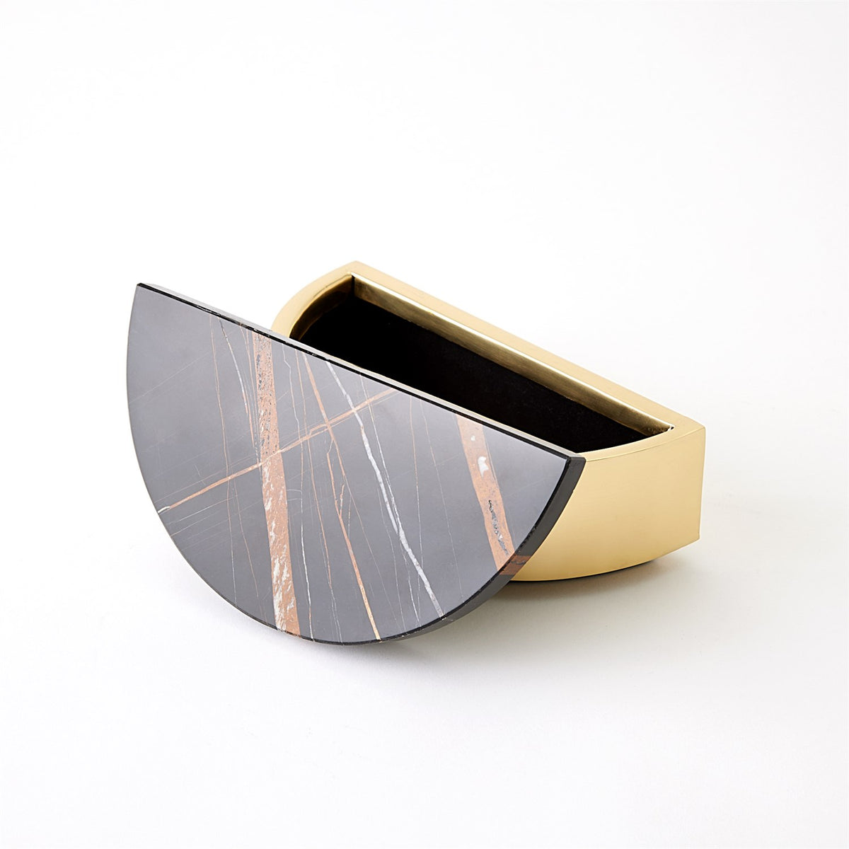 Cosmopolitan Black Marble & Polished Brass Collection