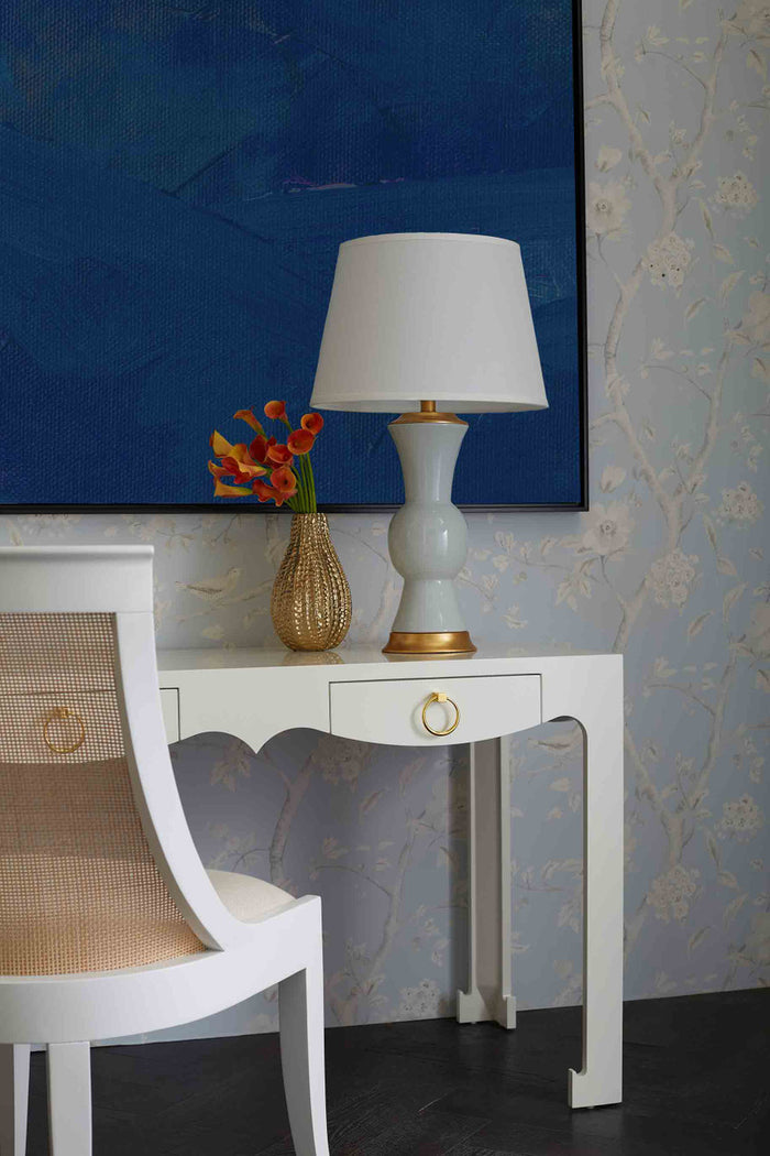 Maylee 47.5" White Console Desk