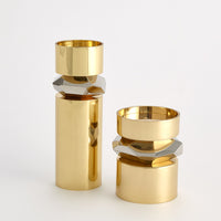 Romano Gold Candle Holders (2 Sizes Available)