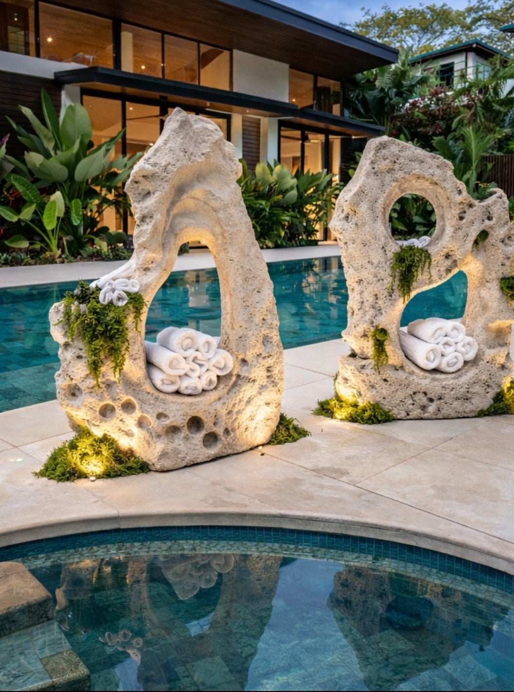 Cast Rock 97” Sculpture II