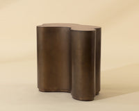 Boise Antique Brass & Bronze Iron Accent Table (2 Sizes Available)