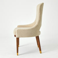 Lola Stain Resistant Boucle Dining Chair