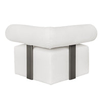 Verah White Outdoor Corner Modular Sofa