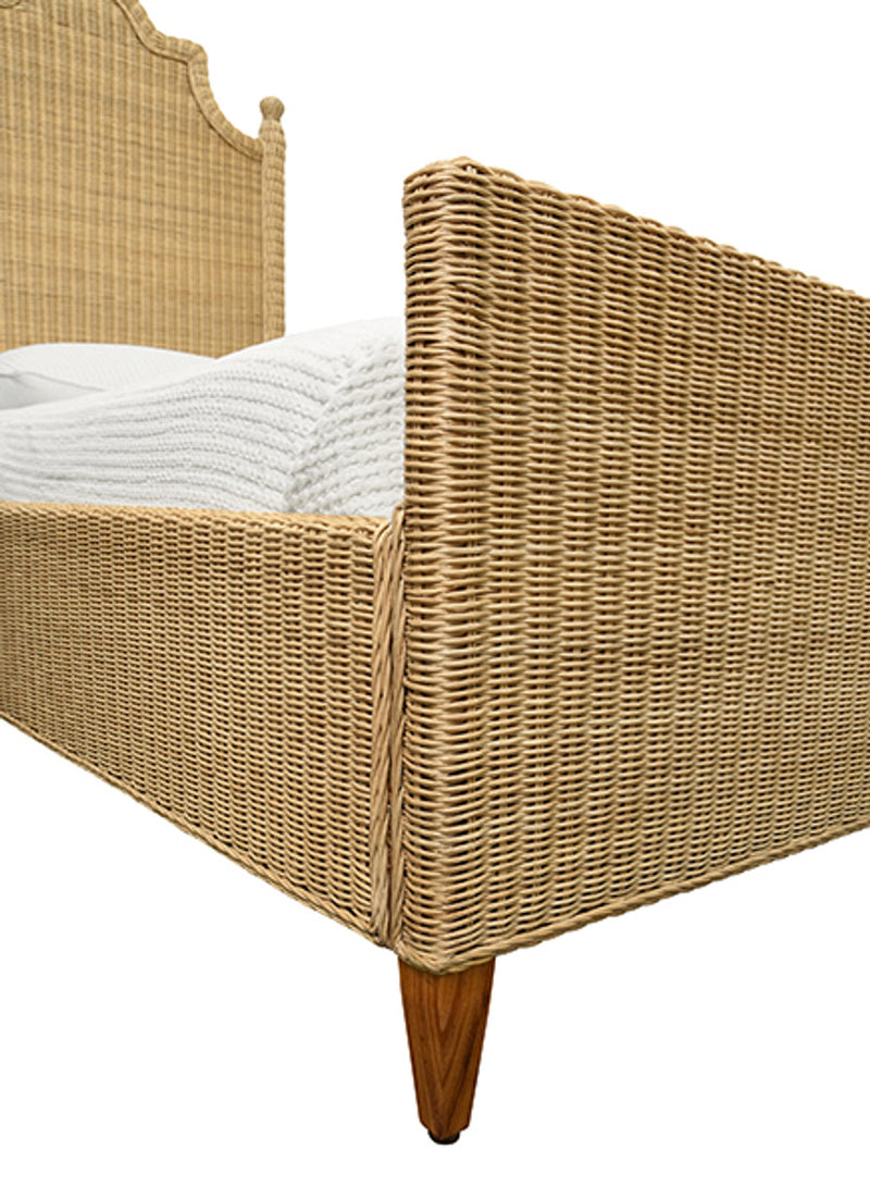 Fleur Rattan Bed