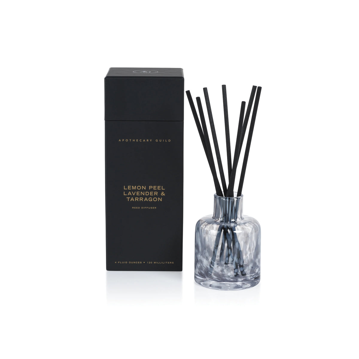 Opal Diffuser in Gift Box - Grey/Lemon Peel, Lavender & Tarragon (Set of 4)