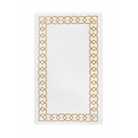 Sophia Gold Luxury Bath Rug