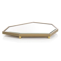 Basilia Champagne Angular Tray