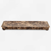 Lea Brown Marble Tray