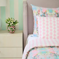 Romy Reversable Multicolour Twin Comforter Set (3 Piece Set)