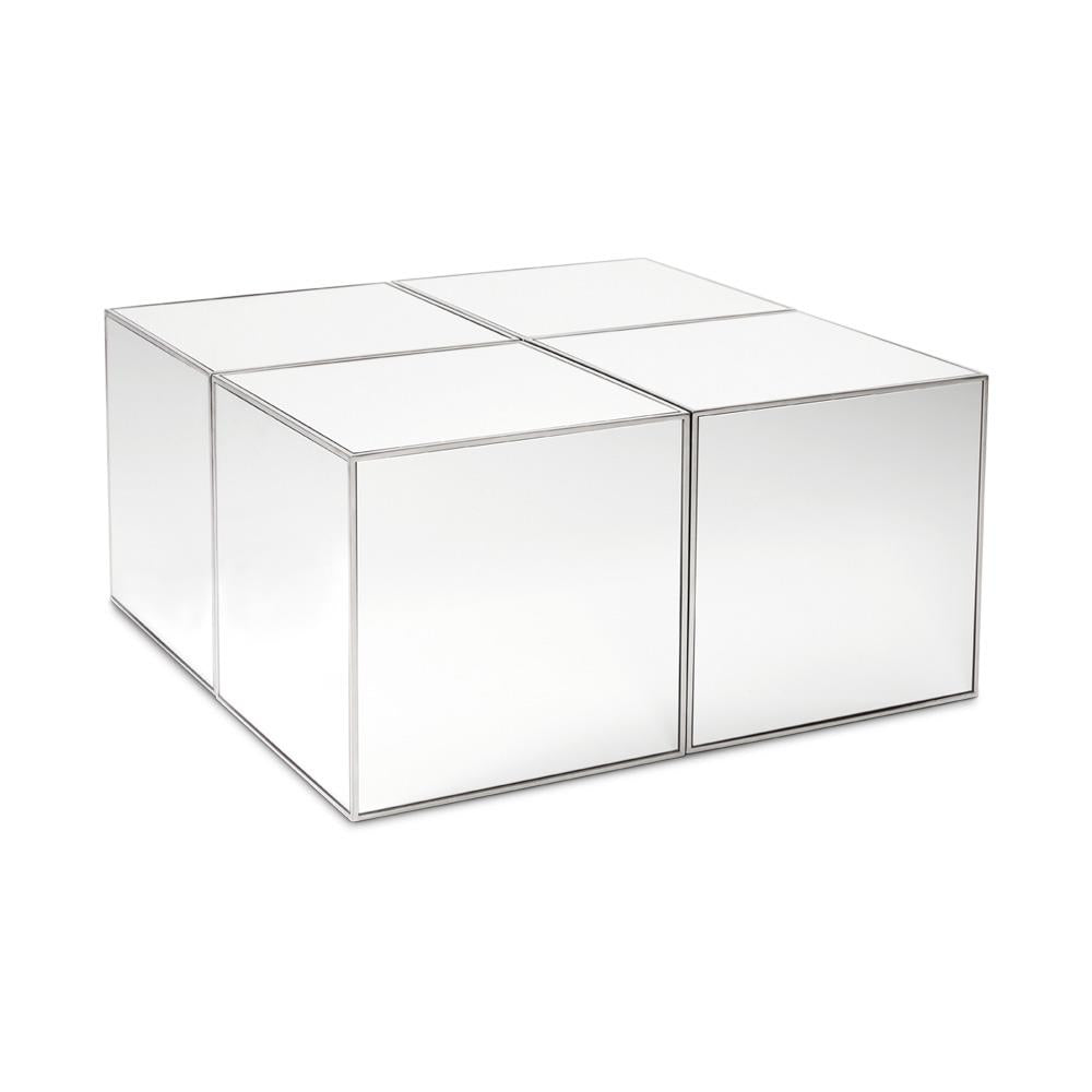 Cavallis Silver Cube Coffee Table