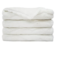 Plush Superior Quality Luxurious Snow Throw