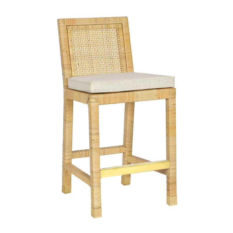 Eden Cream Lining Counter Chair