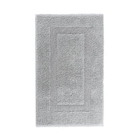 Classic Silver Luxury Bath Rug