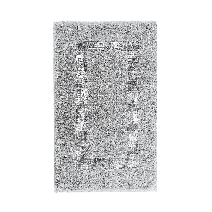 Classic Silver Luxury Bath Rug