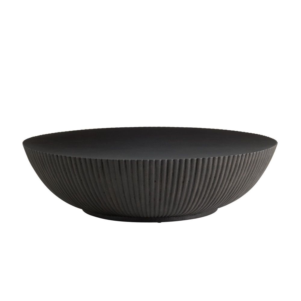 Etta 48" Black Outdoor Coffee Table