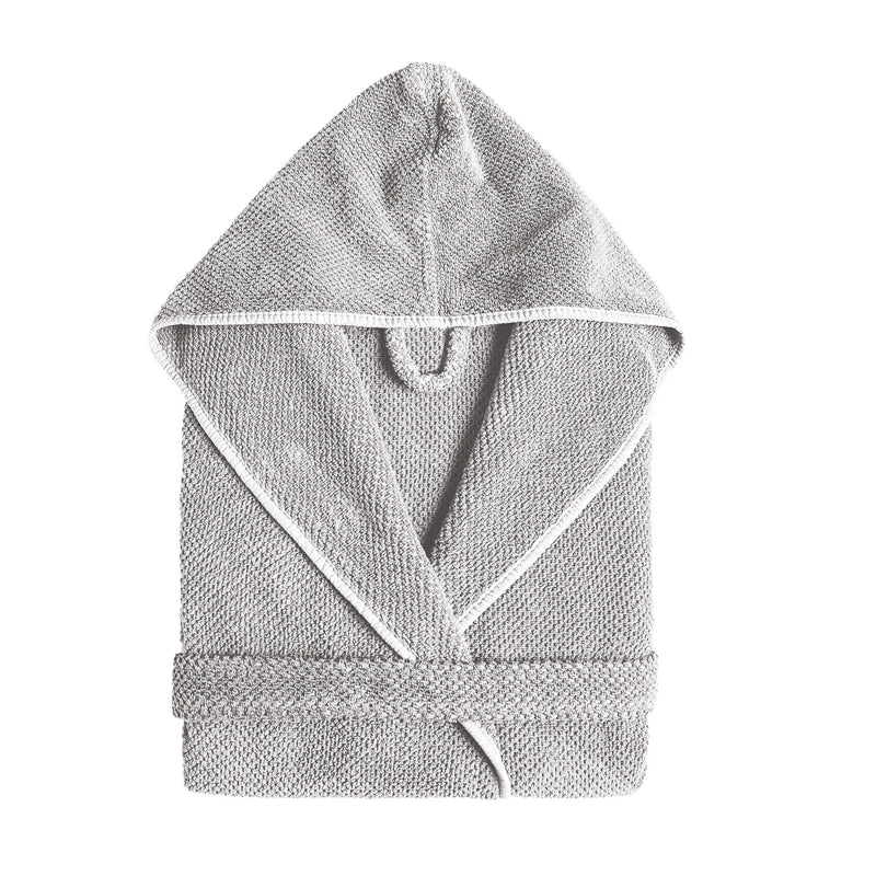 Bee Waffle Silver Luxury Bath Robe