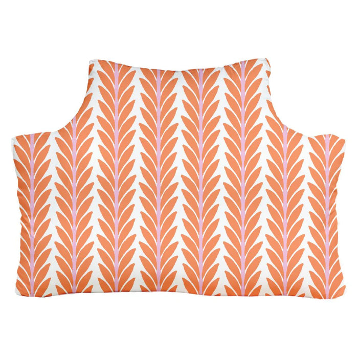Caroline Orange Twin XL Headboard Pillow