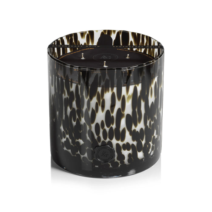 Opal Glass Five-Wick Candle Jar Black Fig Vetiver (Set of 2)