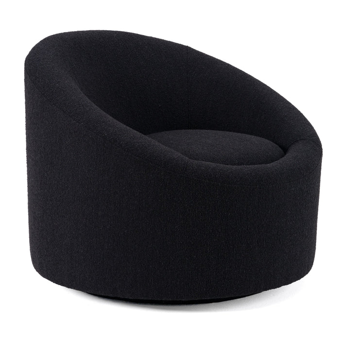 Giovanni Black Accent Chair