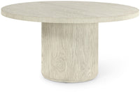 Onshore 60" White Wash Dining Table