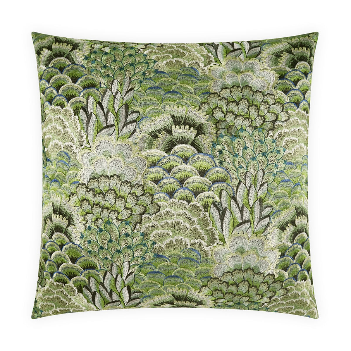 Cameron Superior Quality Luxurious Green Pillow