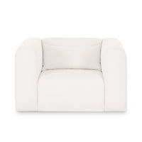 Tereasa Cream Performance Chenille Accent Chair