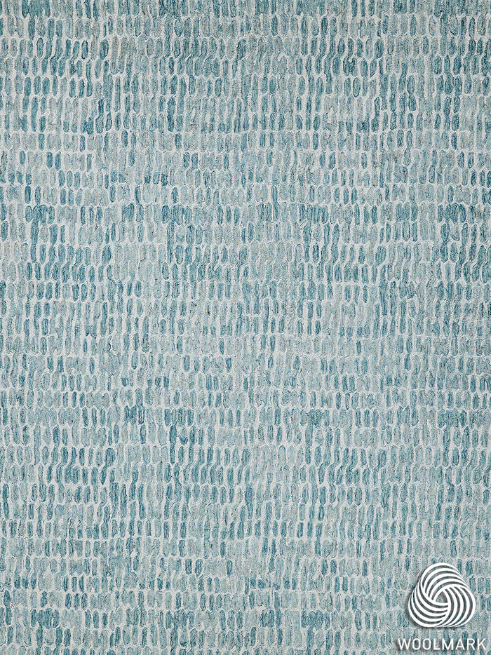 Reign Turquoise  Luxury Area Rug