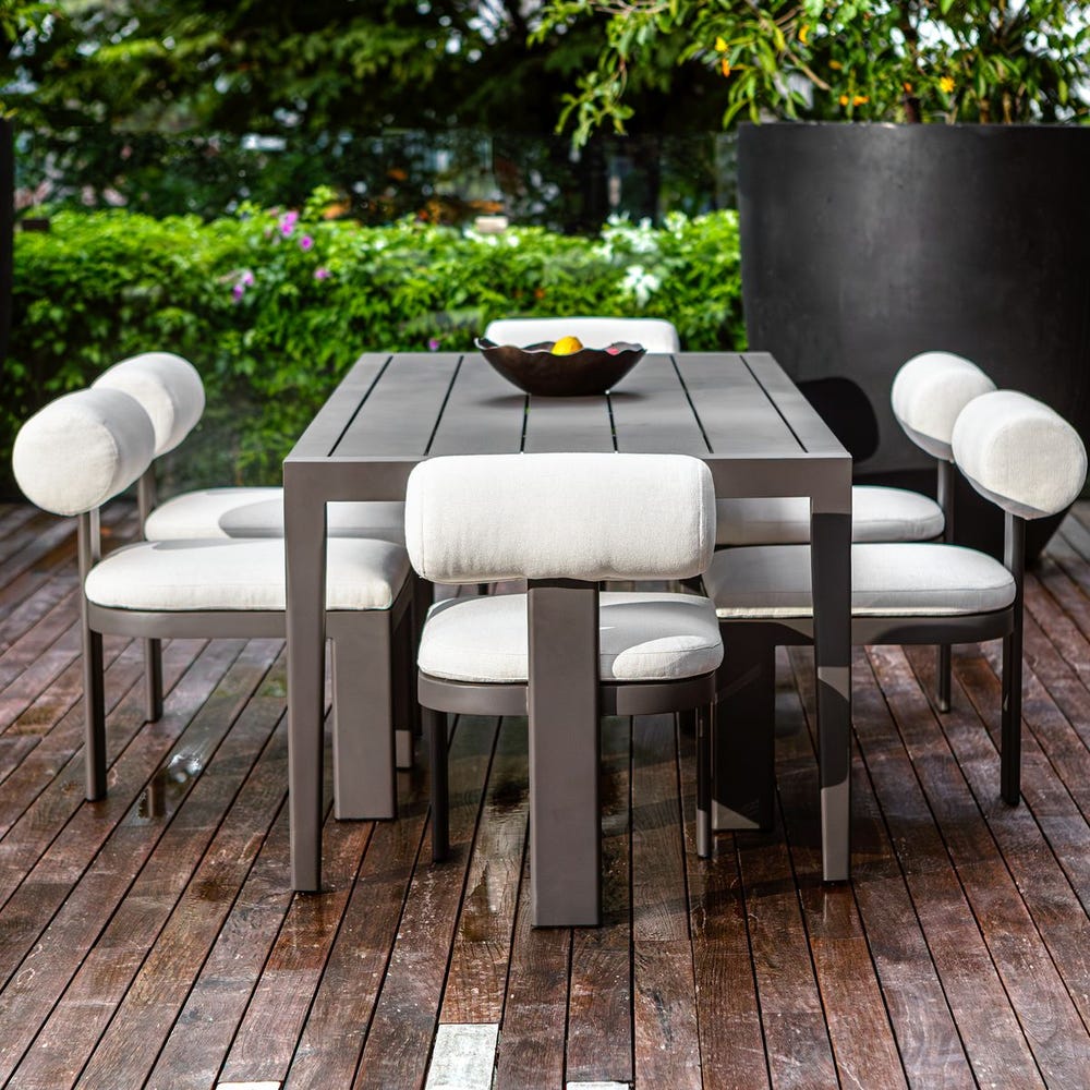 Verah White Indoor/Outdoor Dining Chair