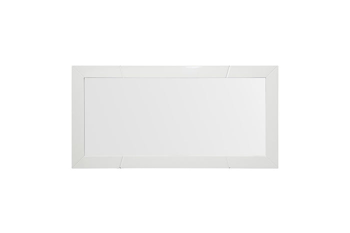 Darian Modern White Mirror
