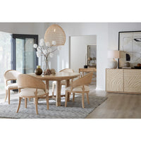Nolita Natural & Cream Cane Barrel Back Chair