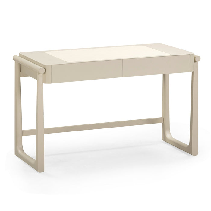 Alanna Taupe 2 Drawer Desk