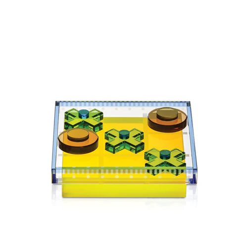 Amira European Artist Collection Crystal Tic Tac Toe