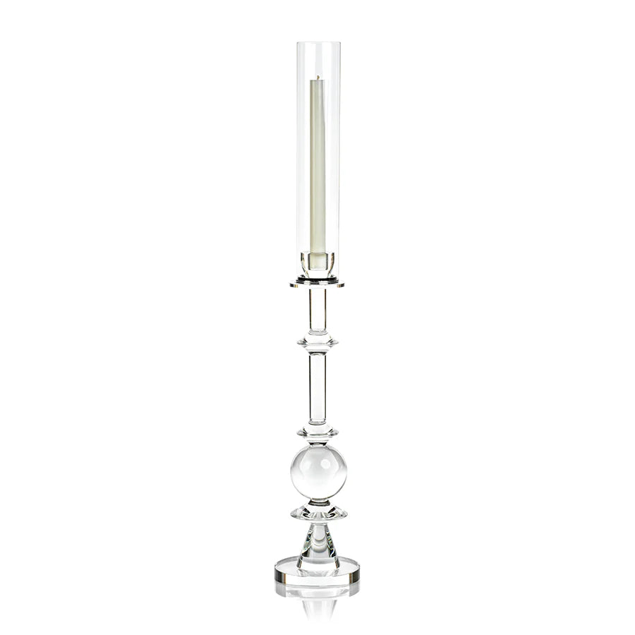Alodie Crystal Candle Holders - Set of 2 (3 Sizes & Styles Available)